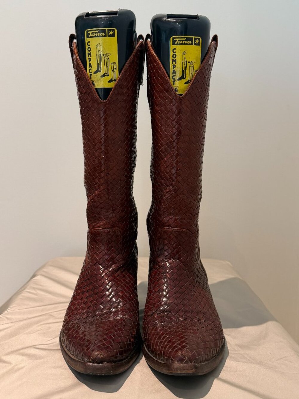 Vintage Cole Haan Leather Women's Cowboy Boots - Size 9